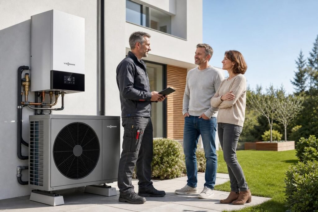 découvrez à qui s'adresse le système hybride gaz et pompe à chaleur, une solution économique et écologique pour le chauffage de votre habitation.